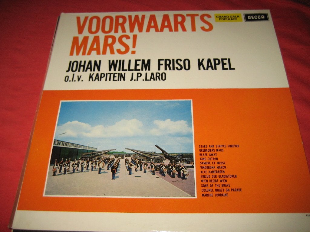 LP, Voorwaarts marsch! Johan Willem Friso Kapel, Ophalen of Verzenden, Zo goed als nieuw, LP