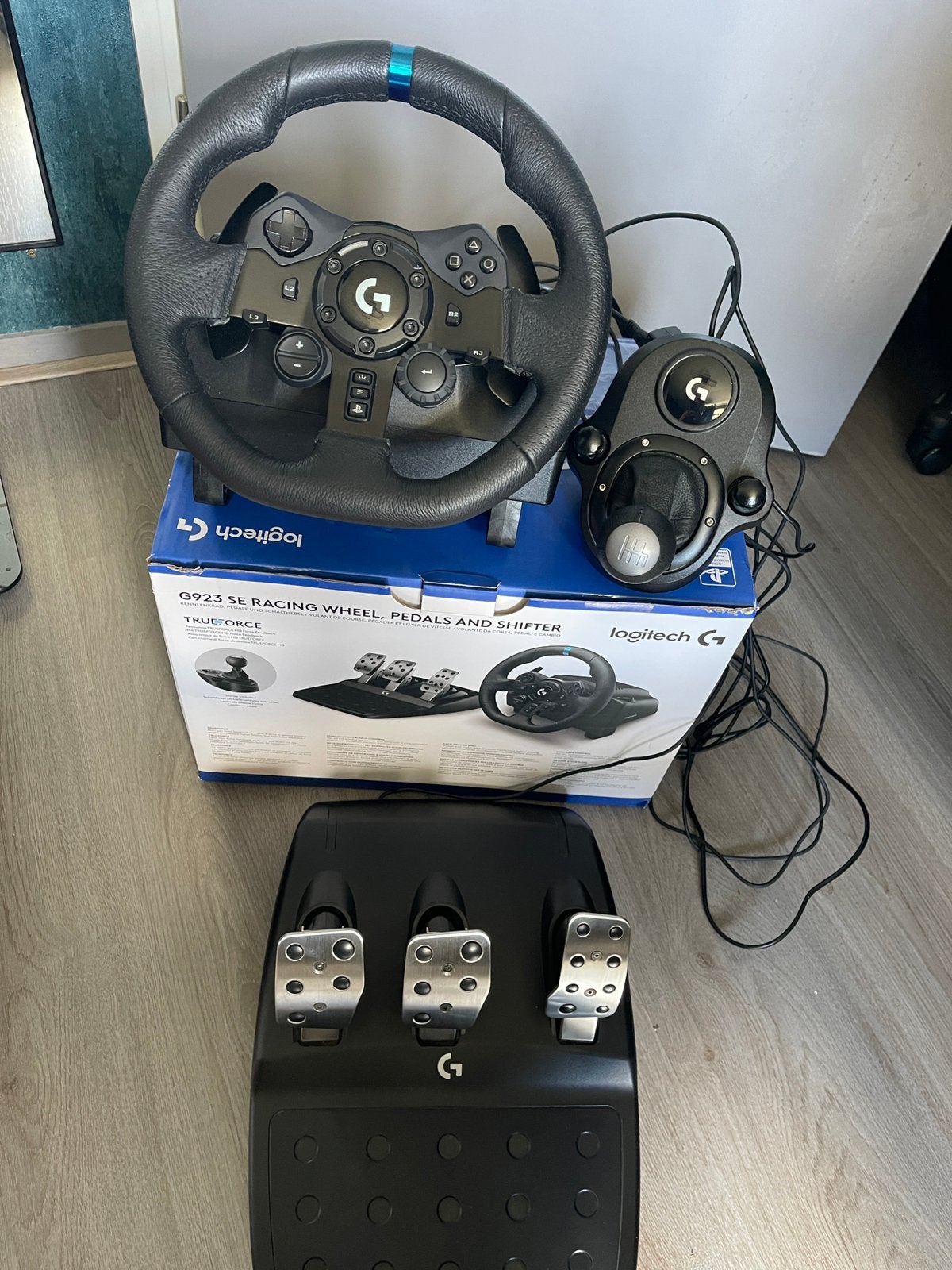 Logitech G923 + Shifter – Complete Set, Ophalen, Gebruikt
