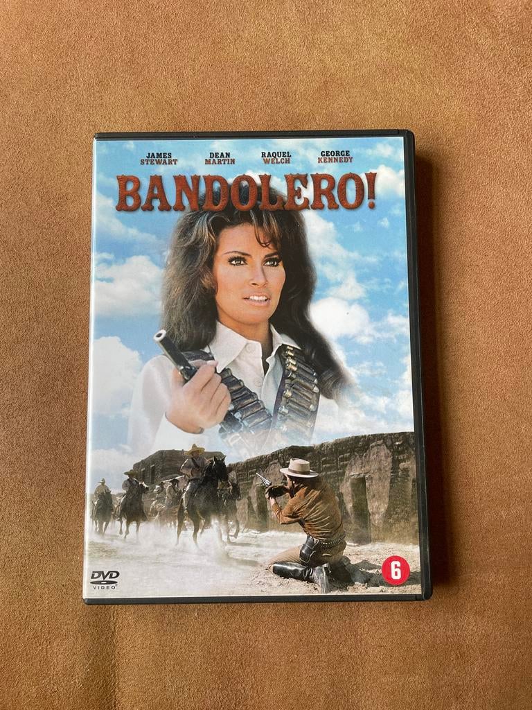 Bandolero! DVD - Western met James Stewart & Raquel Welch, Vanaf 6 jaar, Verzenden, Gebruikt, Overige genres