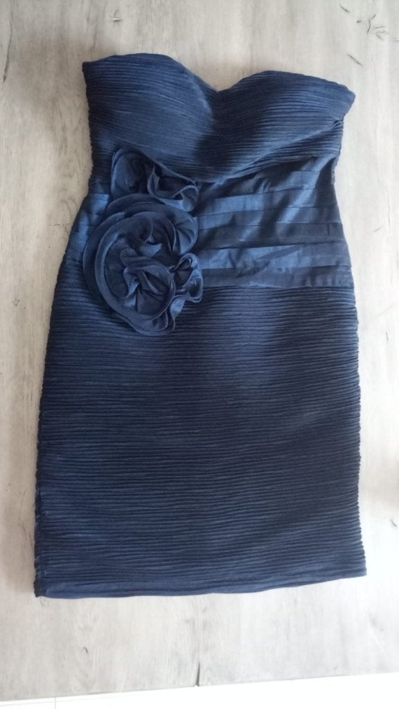 Cocktailjurkje, Kleding | Dames, Gelegenheidskleding, Maat 38/40 (M), Blauw, Cocktailjurk, Ophalen of Verzenden