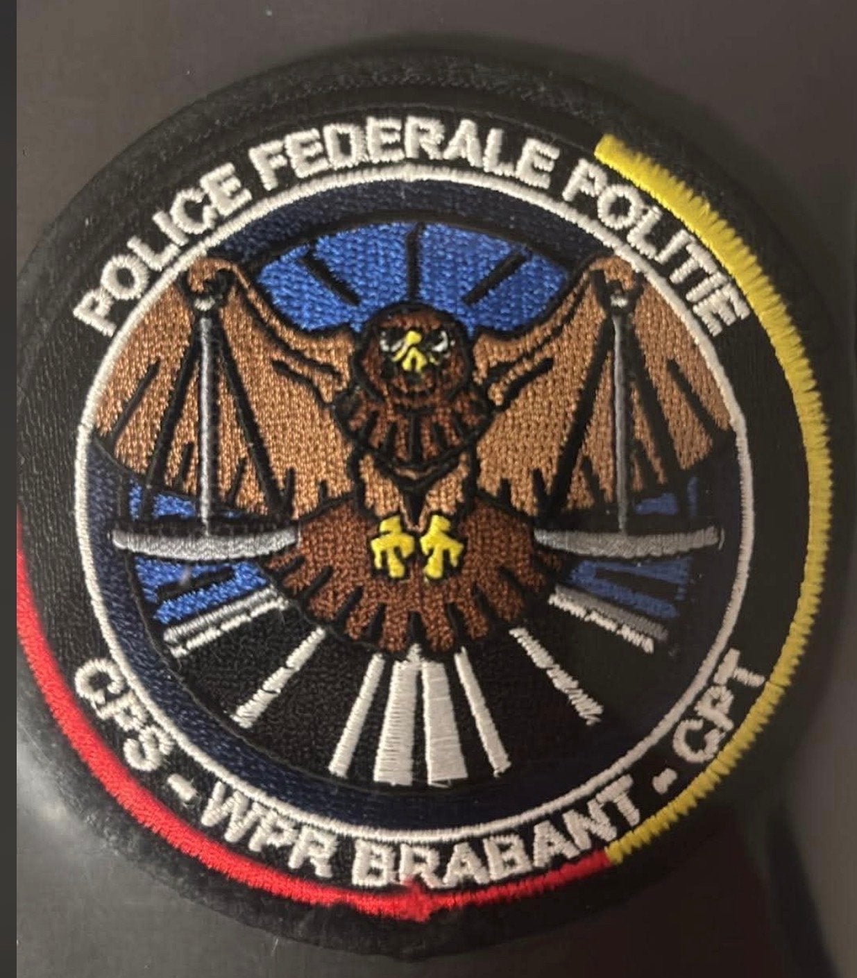 Politie Patch, Ophalen of Verzenden