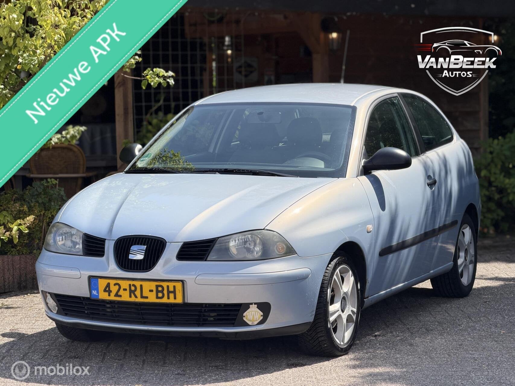 Seat Ibiza 1.4-16V Businessline, Voorwielaandrijving, Gebruikt, 4 cilinders, Blauw