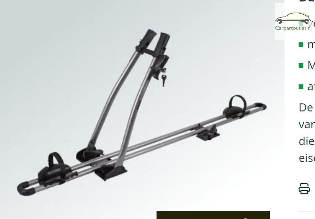 Fietsdrager dakdrager Thule, Auto diversen, Dakdragers, -, -, Nieuw, Ophalen of Verzenden