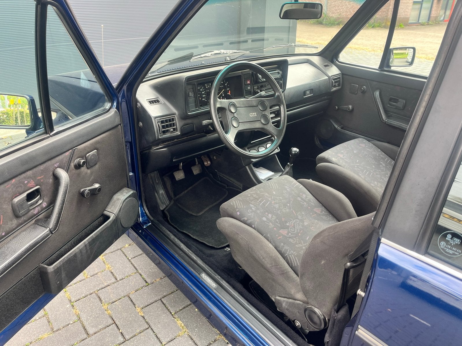 Volkswagen Golf 1981 Blauw 1.6 GLI, foto 8