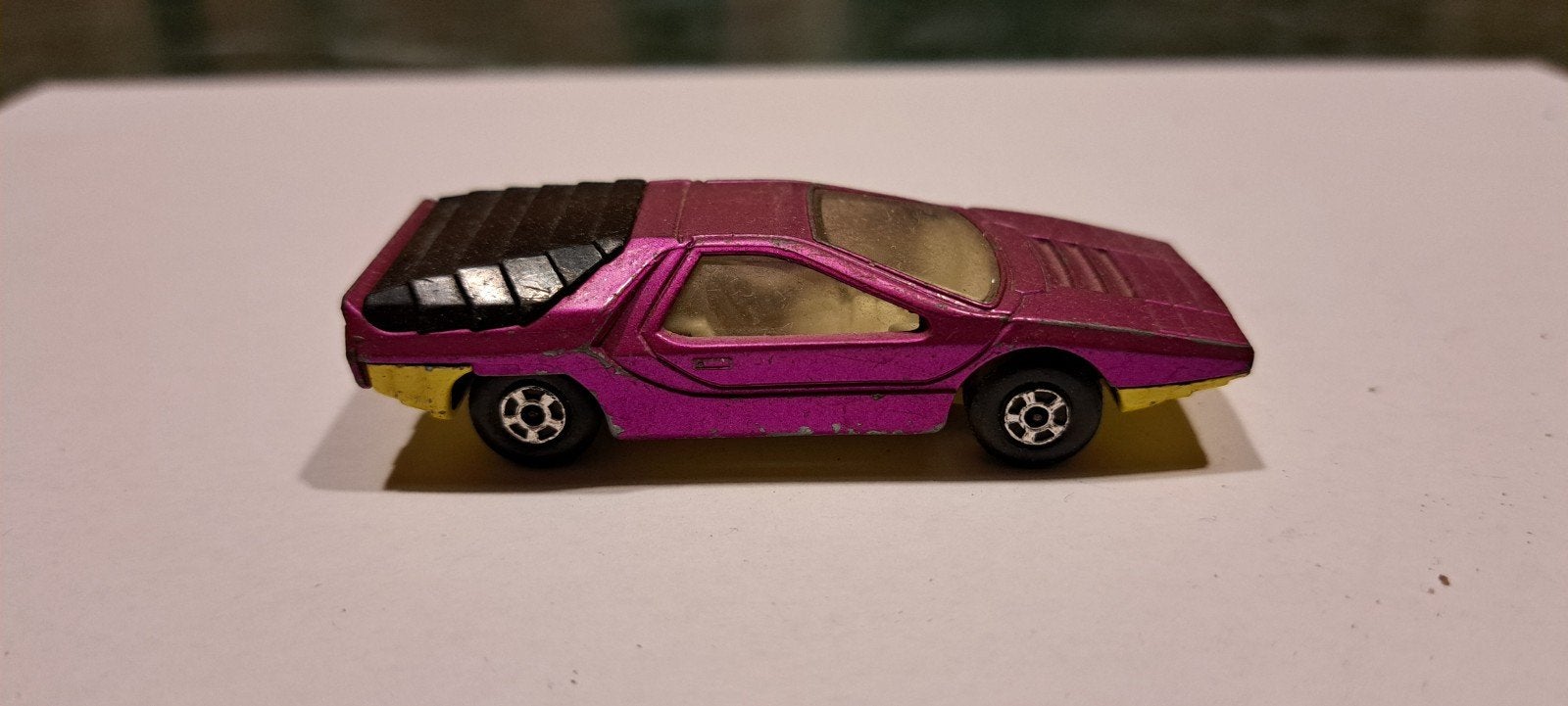 alfa romeo carabo 1970 1:64 matchbox, Ophalen of Verzenden, Auto