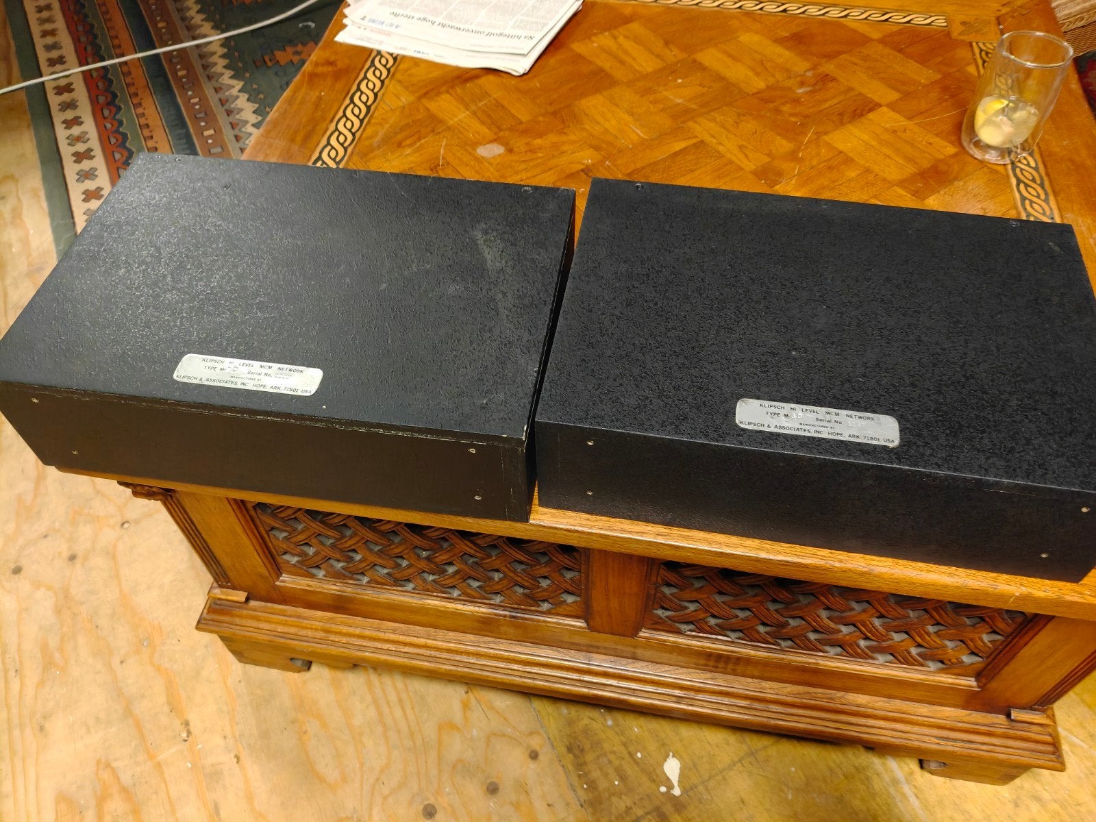 klipsch HI LEVEL MCM network, Ophalen, Audio