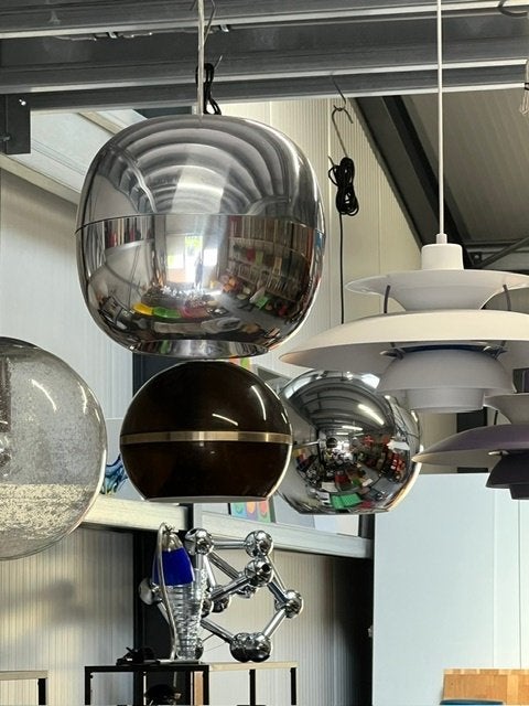 Vintage hanglampen Louis Poulsen PH5 Hans Wegner Raak lampen, Huis en Inrichting, Ophalen, Gebruikt, ., Vintage
