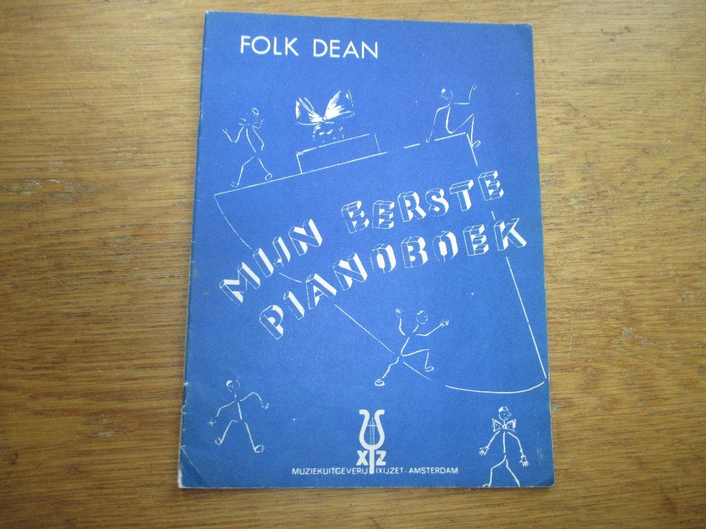 Mijn Eerste Pianoboek - Folk Dean (Muziekuitgeverij Xiz), Gebruikt, Les of Cursus, Ophalen of Verzenden, Piano