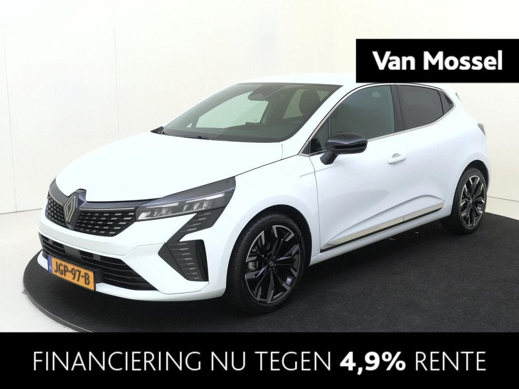 Renault Clio 1.0 TCe 90 GPF techno | cruise control | electr, Auto's, Voorwielaandrijving, Gebruikt, Euro 6, Leder en Stof
