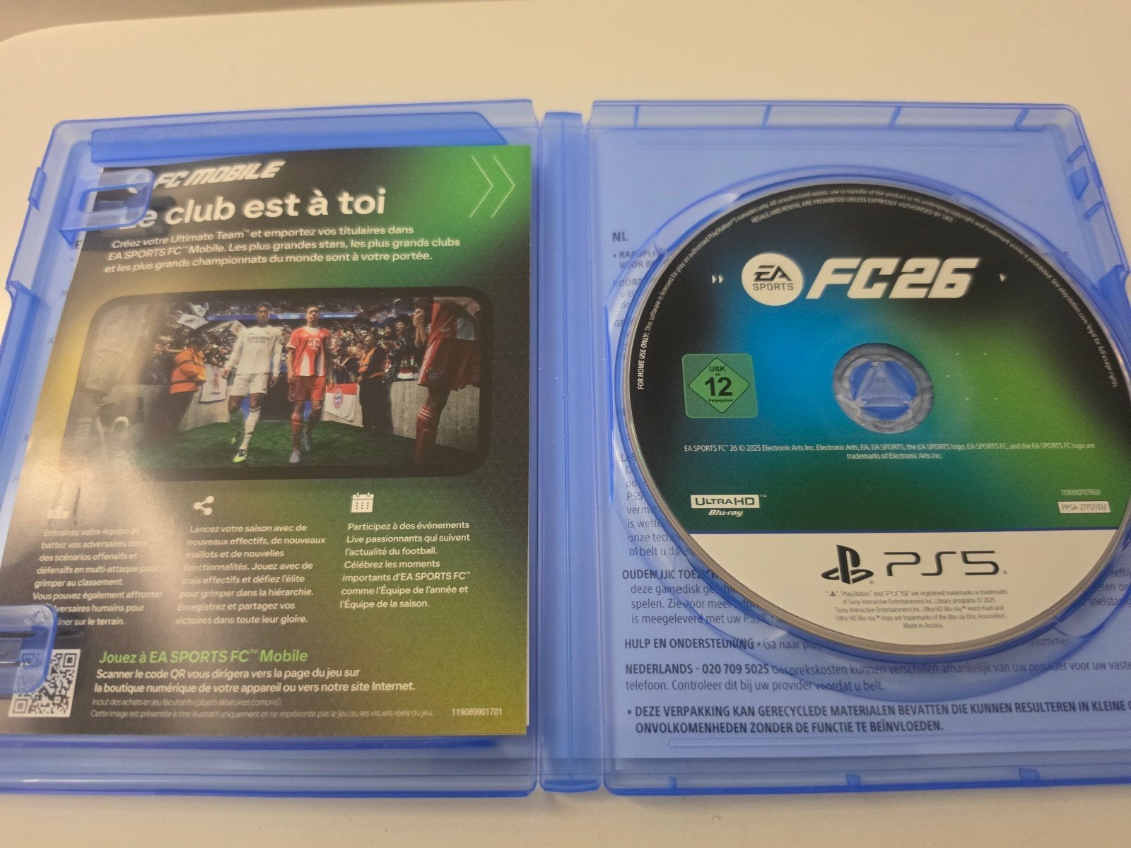 EA Sports FC 26 PS5 - Zo goed als nieuw Lees Beschrijving, EA Sports, Electronic Arts Inc., 209 Redwood Shores Pkwy, Redwood City, CA 94065, USA