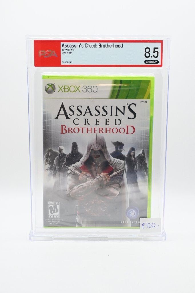Assassin's Creed Brotherhood Graded PSA 8,5 XBOX360, Avontuur en Actie, Vanaf 18 jaar, -, 1 speler