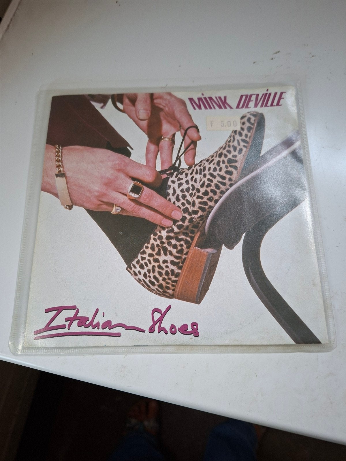 Mink DeVille - Italian Shoes (Single), Gebruikt, 7 inch, Ophalen of Verzenden, EP
