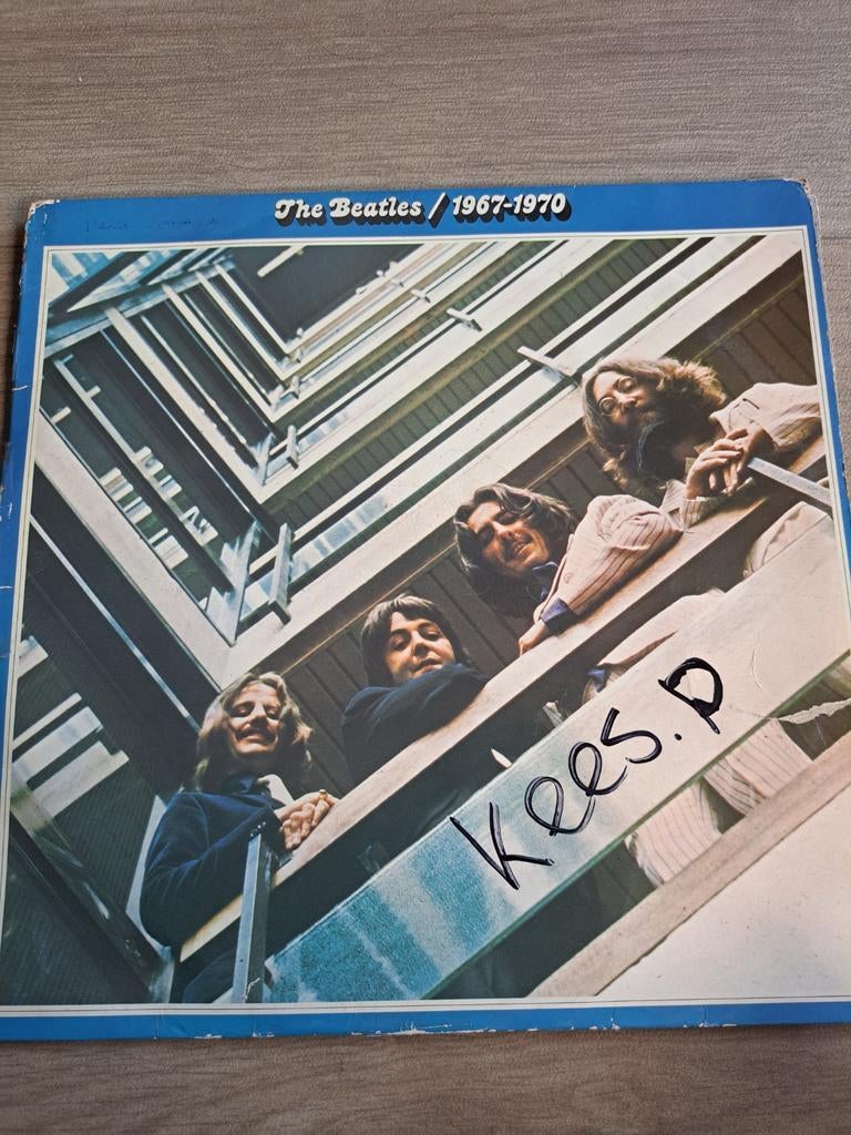 The Beatles - 1967-1970 Dubbel LP (Blauwe Album), Gebruikt, Complilatie, Ophalen of Verzenden, 1970 - 1979