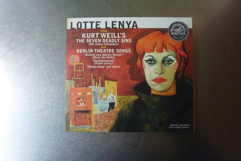 Lotte Lenya sings Kurt Weill's - The Seven Deadly Sins, Ophalen of Verzenden, Zo goed als nieuw, Album, Overige typen