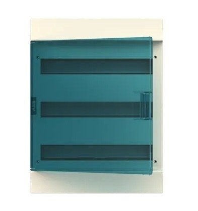 Mistral groepenkast leeg 54 modules + transp. deur P41, Verzenden, Nieuw