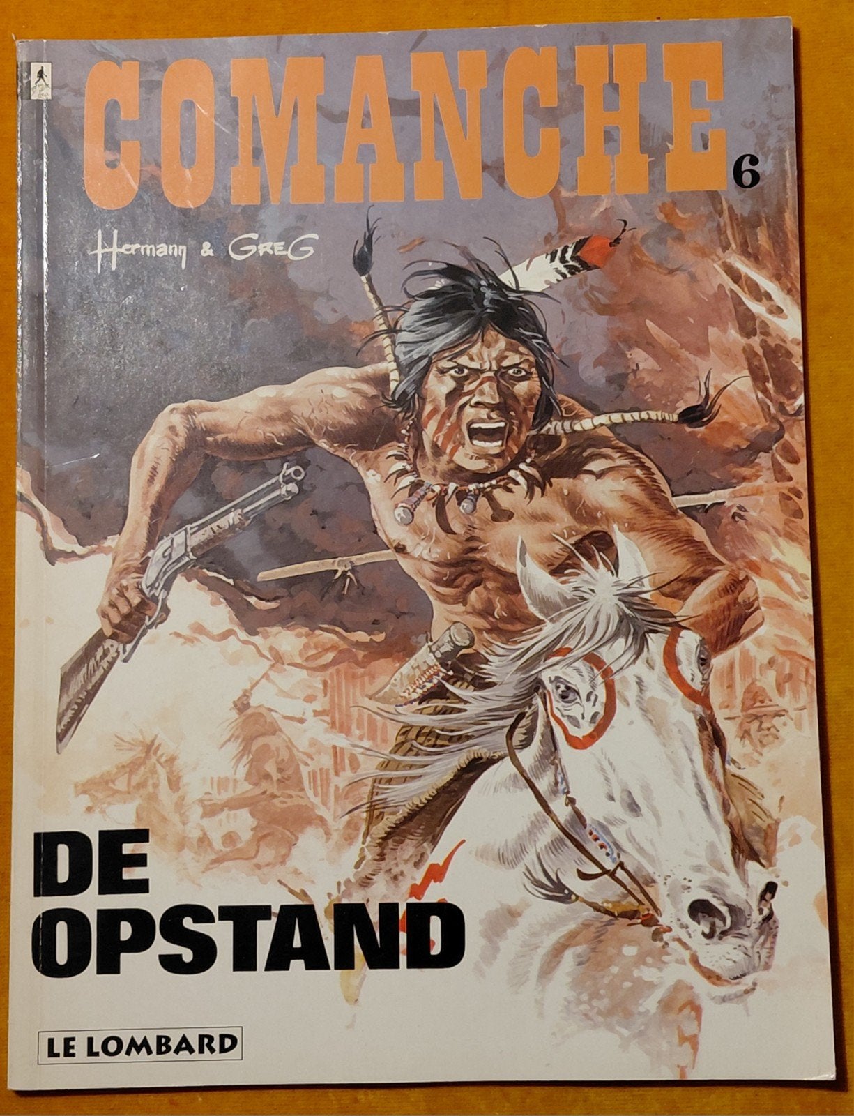 Comanche - De Opstand (nr. 6) - Hermann & Greg, Boeken, Eén stripboek, Ophalen of Verzenden, Gelezen, Hermann & Greg