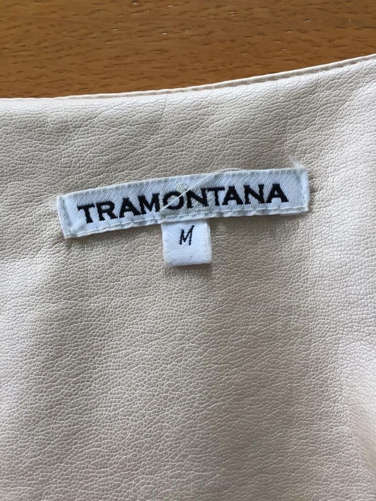 B818 Tramontana beige imitatie-leren jasje jack mt. M=38-40, Maat 38/40 (M), Tramontana, Beige, Ophalen of Verzenden