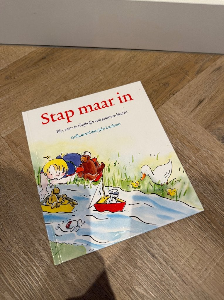 Nieuw Stap maar in Jolet Leenhouts 9789075564624 Ageeth de, Ophalen of Verzenden, Nieuw, Leenhouts, Prentenboek