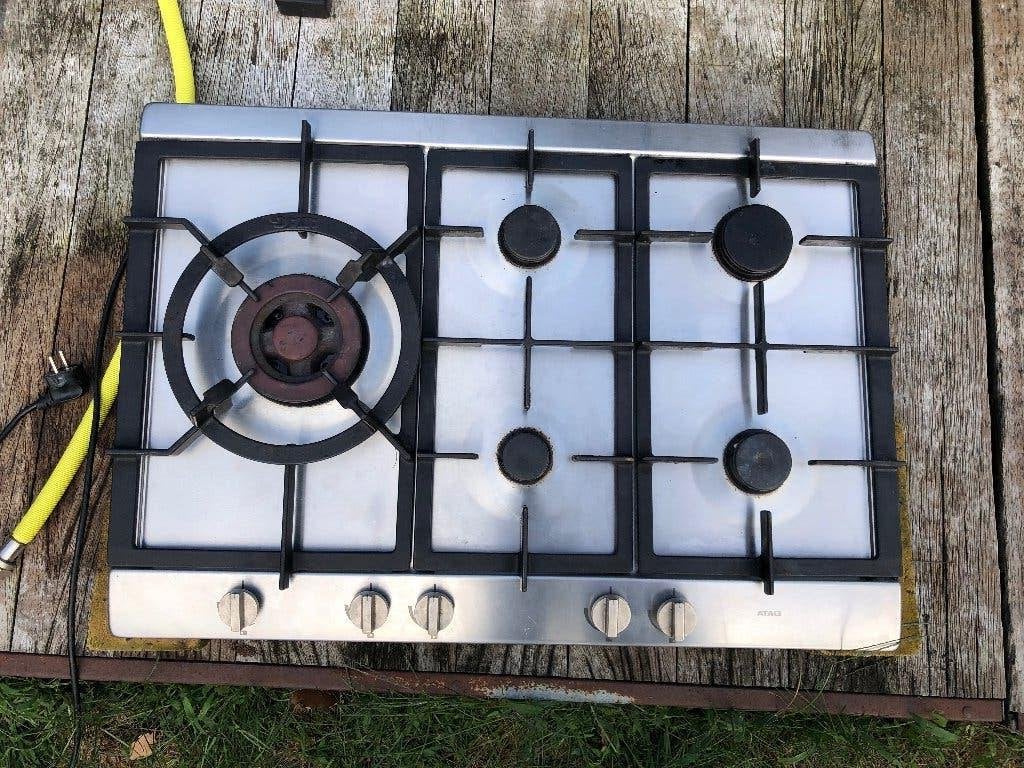 Atag gasfornuis, Ophalen, Gebruikt, Inbouw, Gas