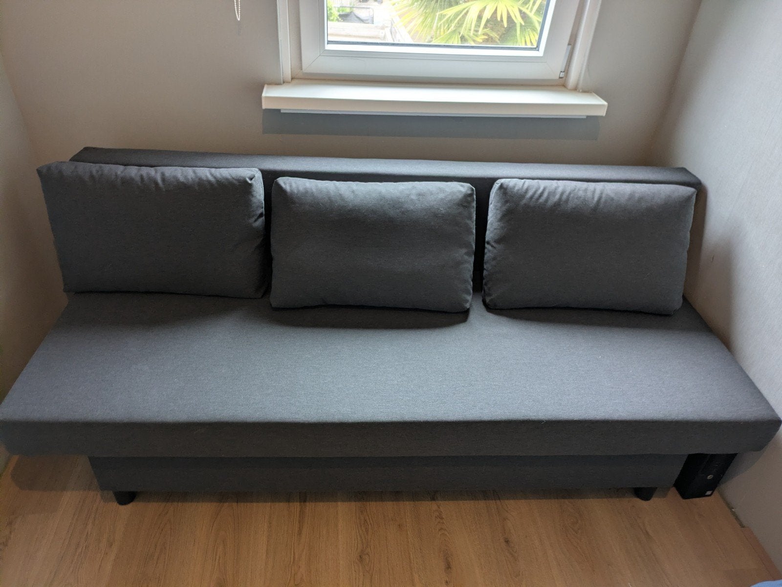 Slaapbank Älvdalen  - Ikea - zgan, Ophalen, Tweepersoons, 140 cm, Zo goed als nieuw