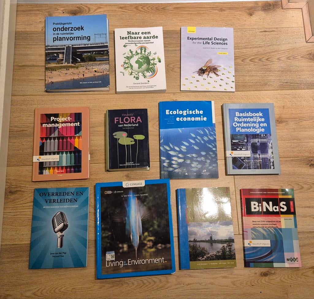 Boeken opleiding Landscape and Environment Management, Boeken, Studieboeken en Cursussen, Zo goed als nieuw, HBO, Beta, Ophalen