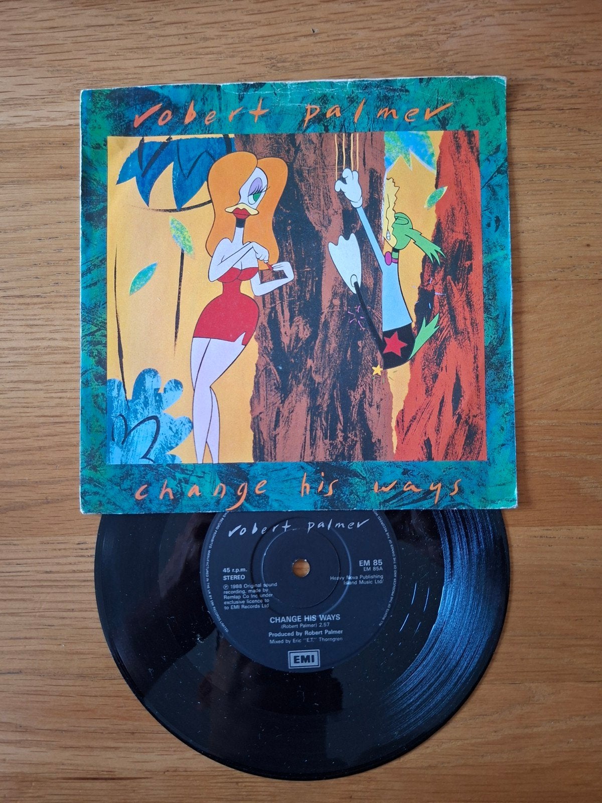 Robert Palmer - Change His Ways (Single), Gebruikt, 7 inch, Ophalen of Verzenden, Pop
