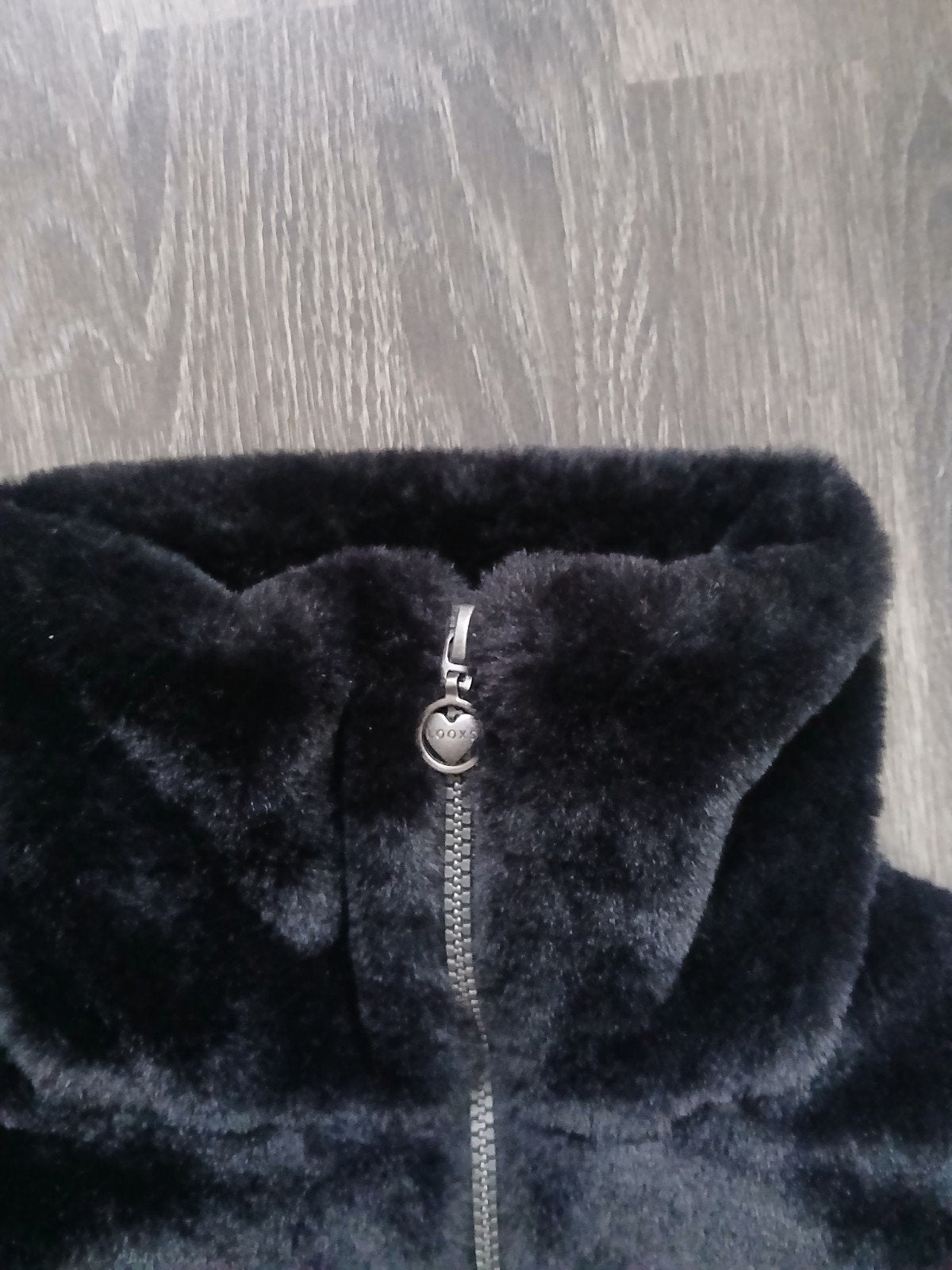Looxs Fake fur jas zwart meisje 134/140, Meisje, Looxs Revolution, Ophalen of Verzenden, Zo goed als nieuw