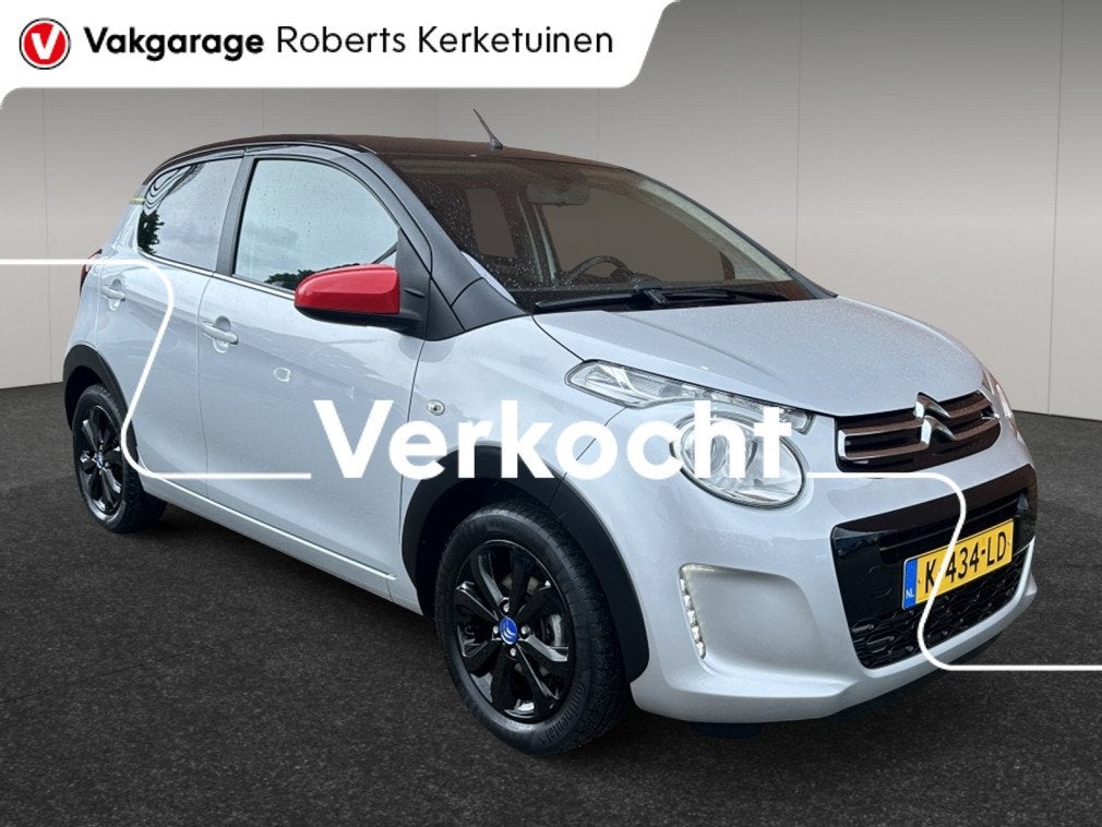 Citroën C1 1.0 VTi JCC+ uitvoering 1e eigenaar Clima Camera, Auto's, Citroën, Bedrijf, Te koop, C1, ABS, Achteruitrijcamera, Airbags