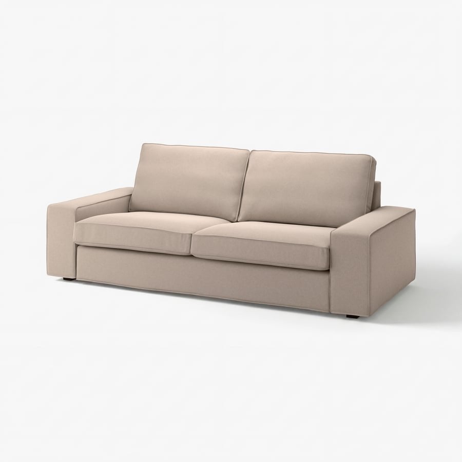 Comfortabele bank in goede staat (IKEA, 3 zits), Ophalen, Gebruikt, Tweepersoons, 75 tot 100 cm