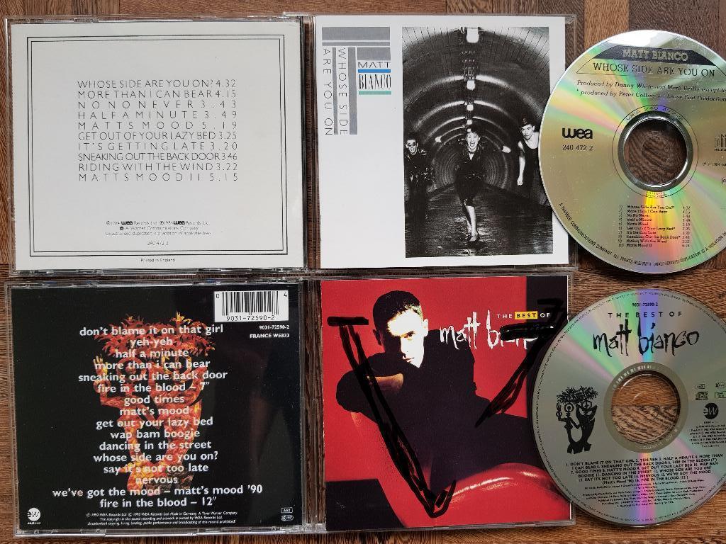 matt bianco 1985 CD whose side are you on , latin pop, Verzenden, Zo goed als nieuw
