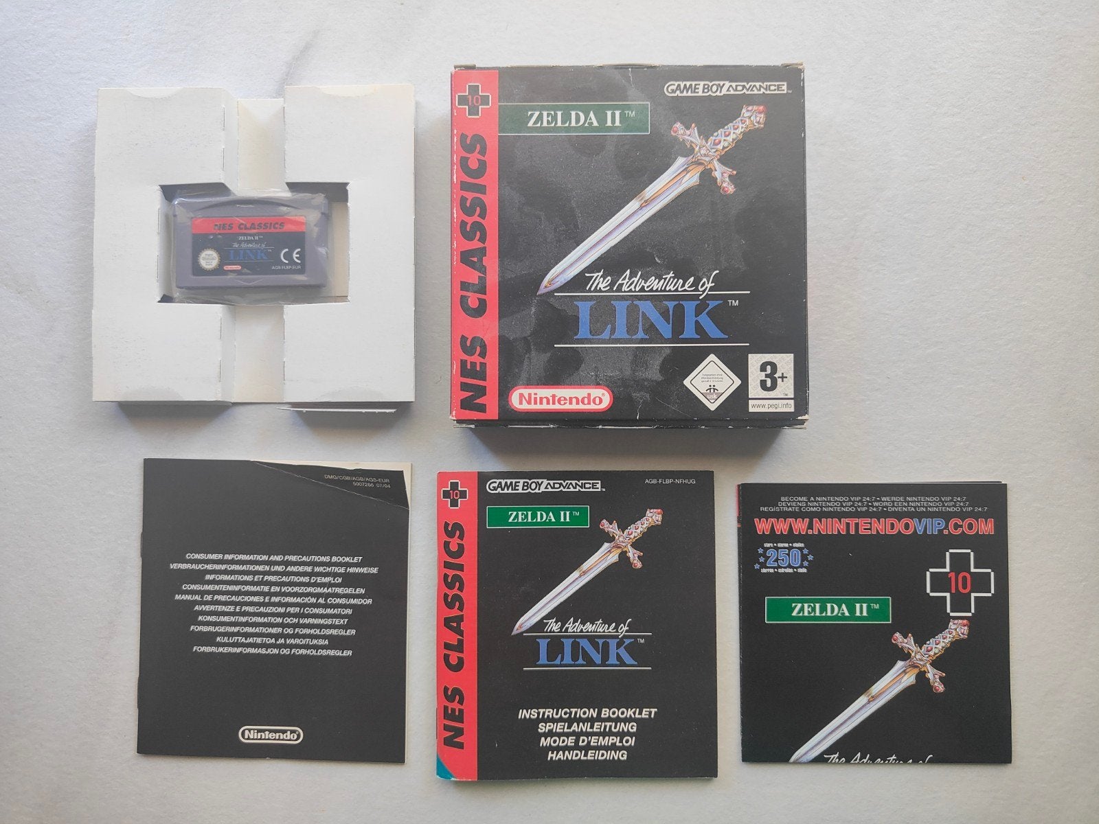 Nintendo Game Boy Advance Zelda II The Adventure of Link, Spelcomputers en Games, Games | Nintendo Game Boy, Avontuur en Actie