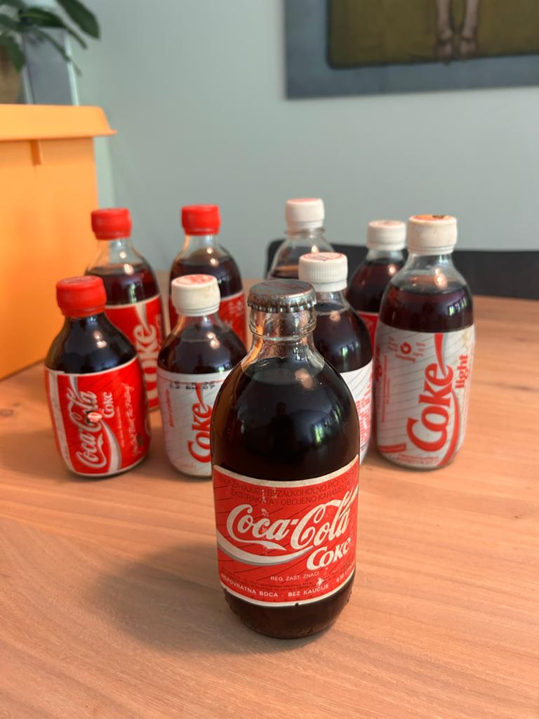 Coca Cola flessen voor verzamelaar, Verzamelen, Merken en Reclamevoorwerpen, Ophalen of Verzenden, Verpakking