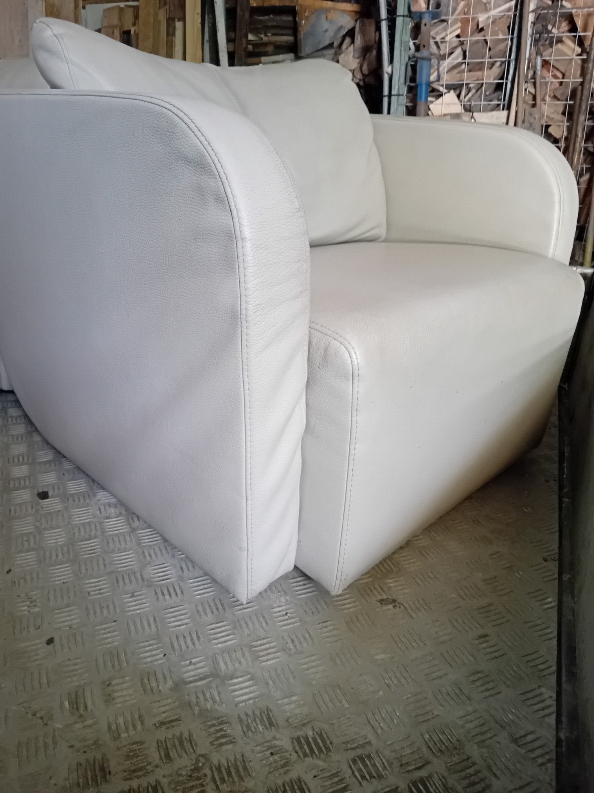 Gratis, Eenpersoons, Ophalen of Verzenden, Minder dan 150 cm, Leer