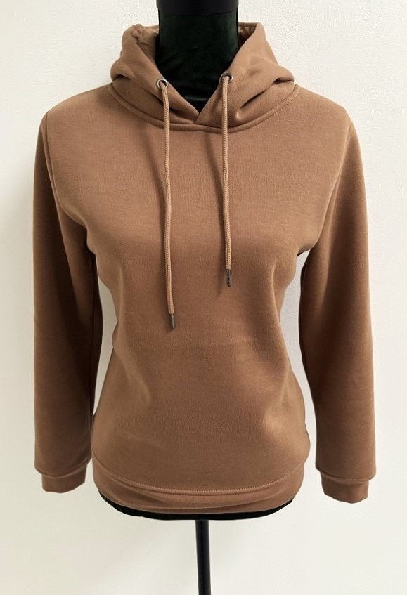 NIEUW! Zeeman dames hoodie capuchon sweater cognac bruin 38, Maat 38/40 (M), Bruin, Verzenden, Zeeman