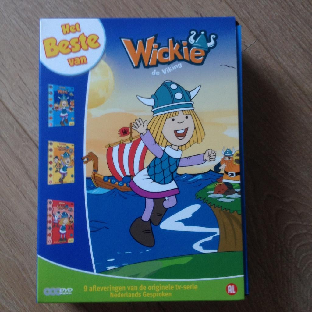 Het beste van wickie 3 dvd, Alle leeftijden, Ophalen of Verzenden, Zo goed als nieuw, Amerikaans