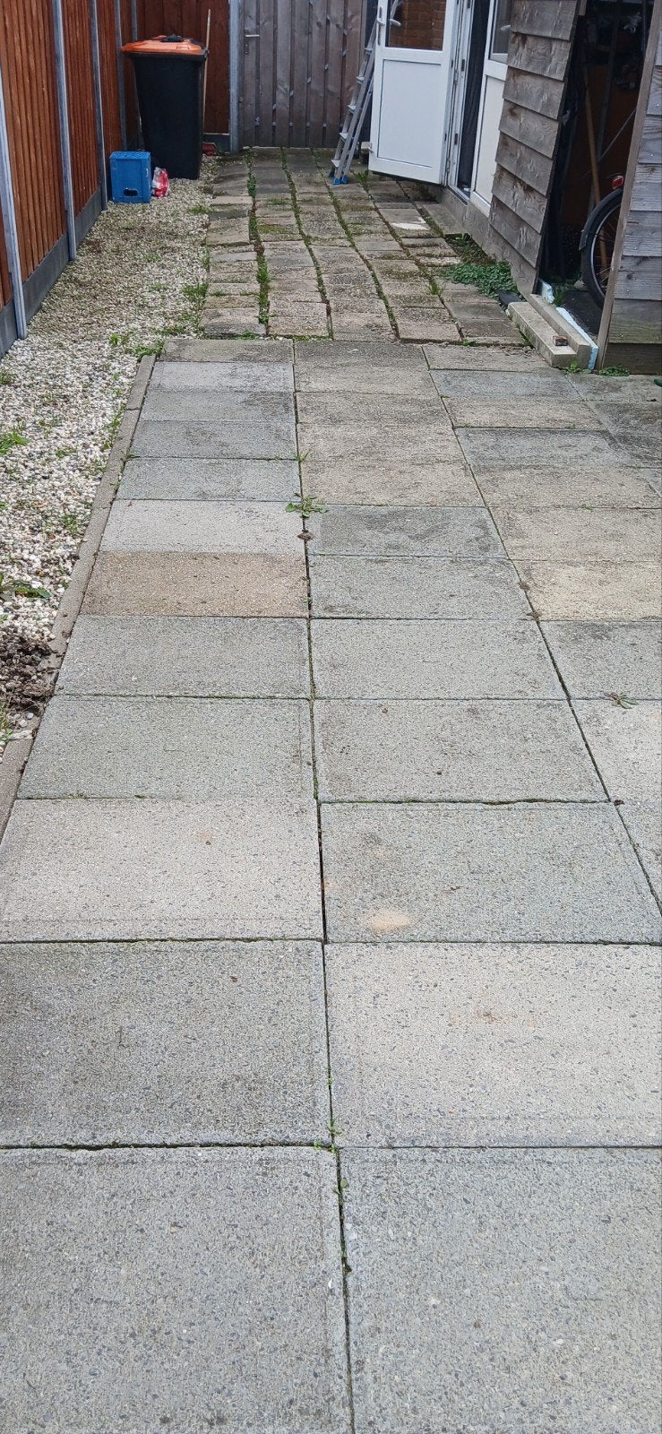 tegels 60x40 gratis, Ophalen, Gebruikt, Beton, Terrastegels
