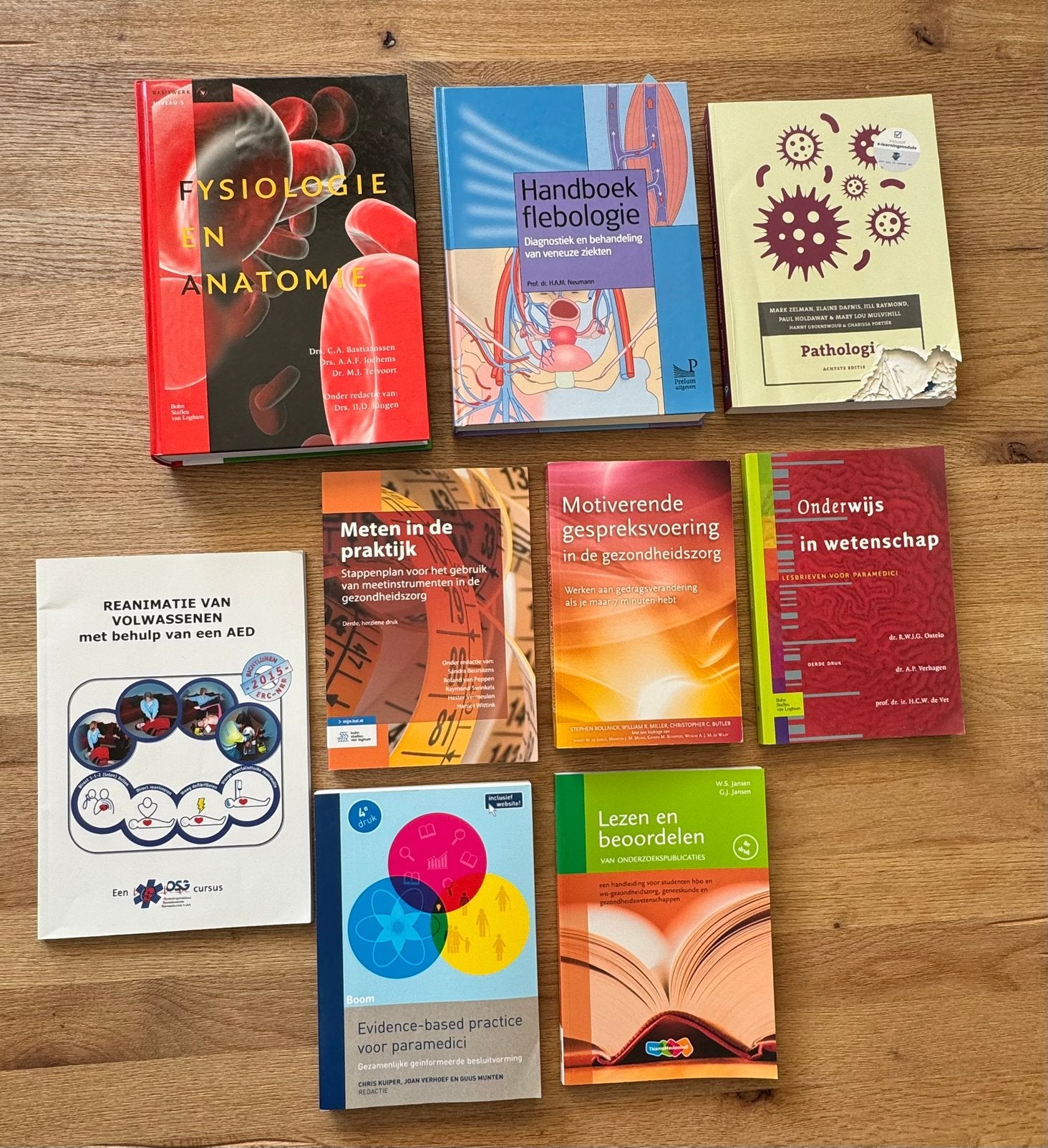 Huidtherapie studie boeken, Boeken, Ophalen of Verzenden, Beta, Zo goed als nieuw, HBO