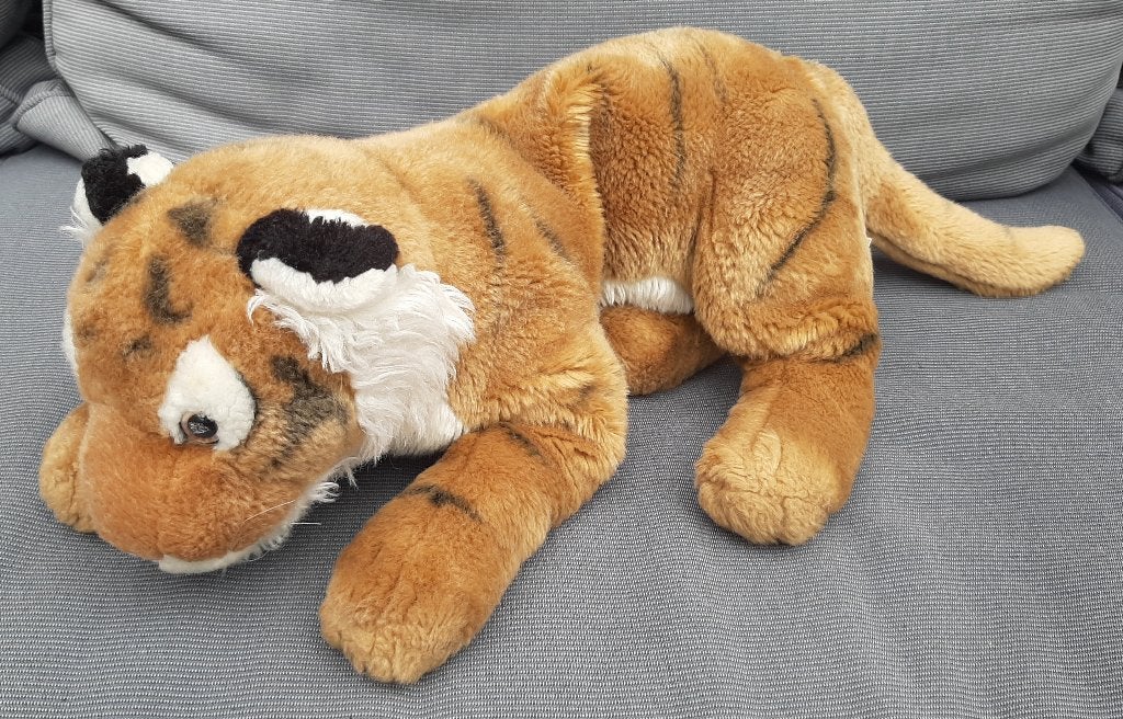 Tijger van Anna Club Plush WWF / WNF, Kinderen en Baby's, Speelgoed | Knuffels en Pluche, Ophalen, Zo goed als nieuw, Middelgroot (20 tot 80 cm)