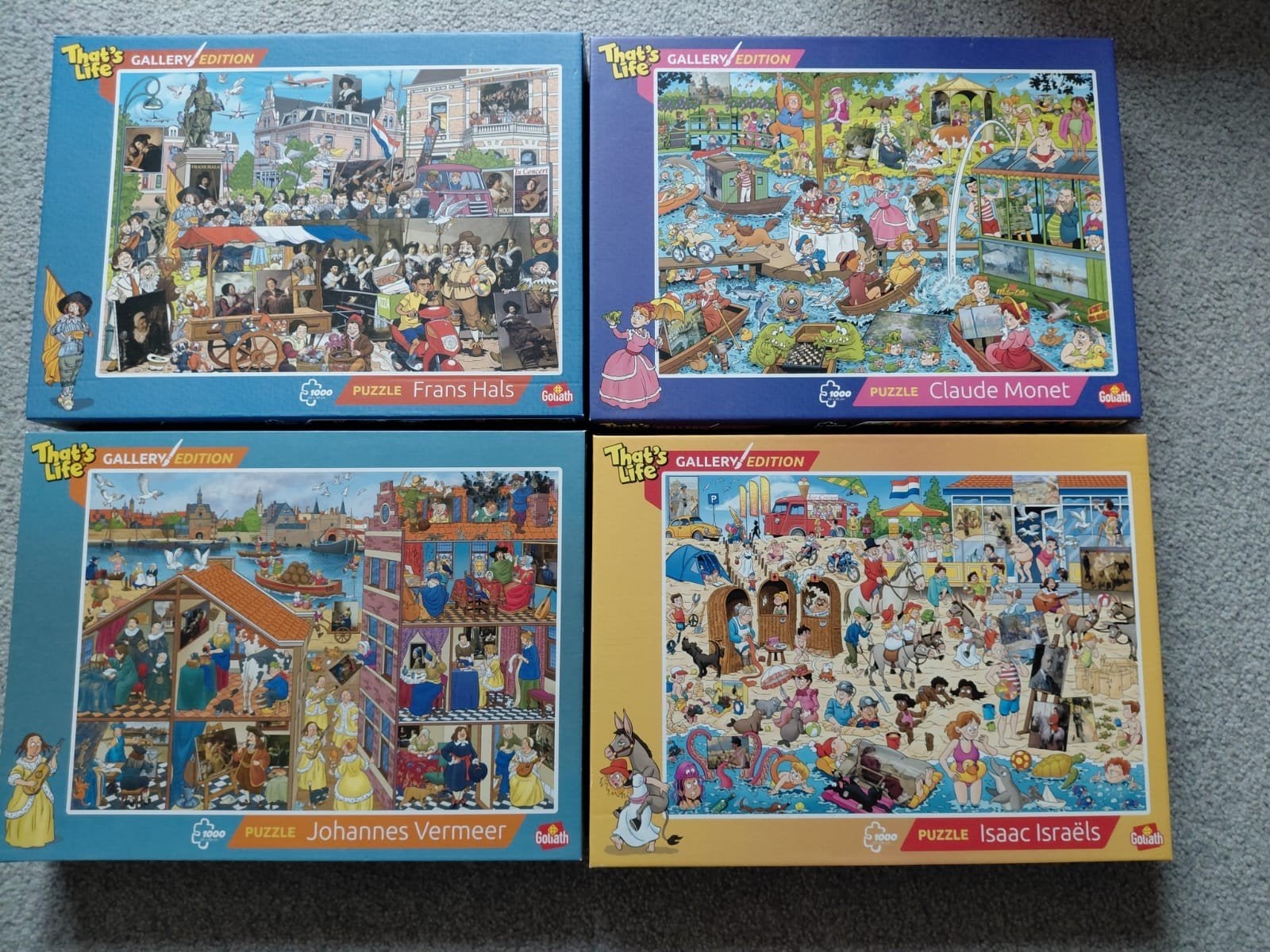 That's Life Gallery Edition puzzel plezier, Ophalen, 500 t/m 1500 stukjes, Zo goed als nieuw