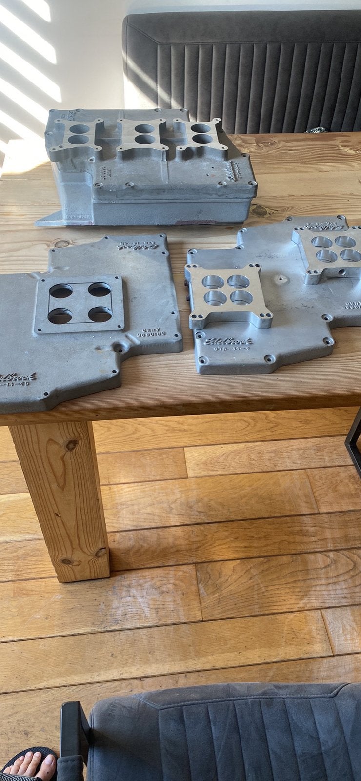 Edelbrock str intake manifold mopar 440, Ophalen, Gebruikt, Amerikaanse onderdelen