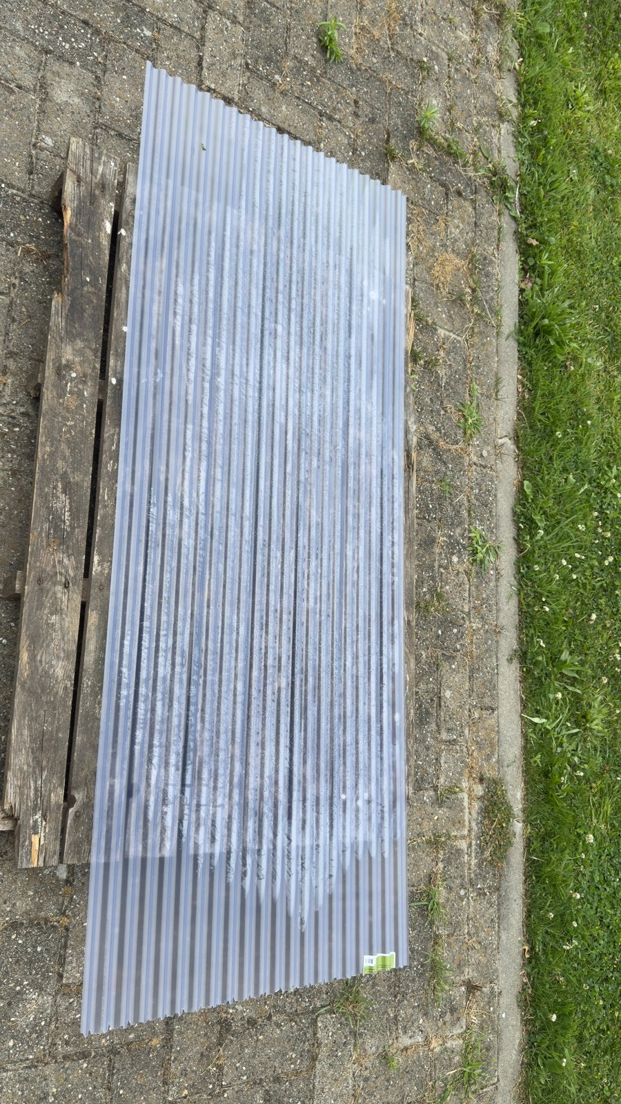 Nieuwe Transparante Golfplaten, Ophalen, Nieuw, Minder dan 180 cm, Palen