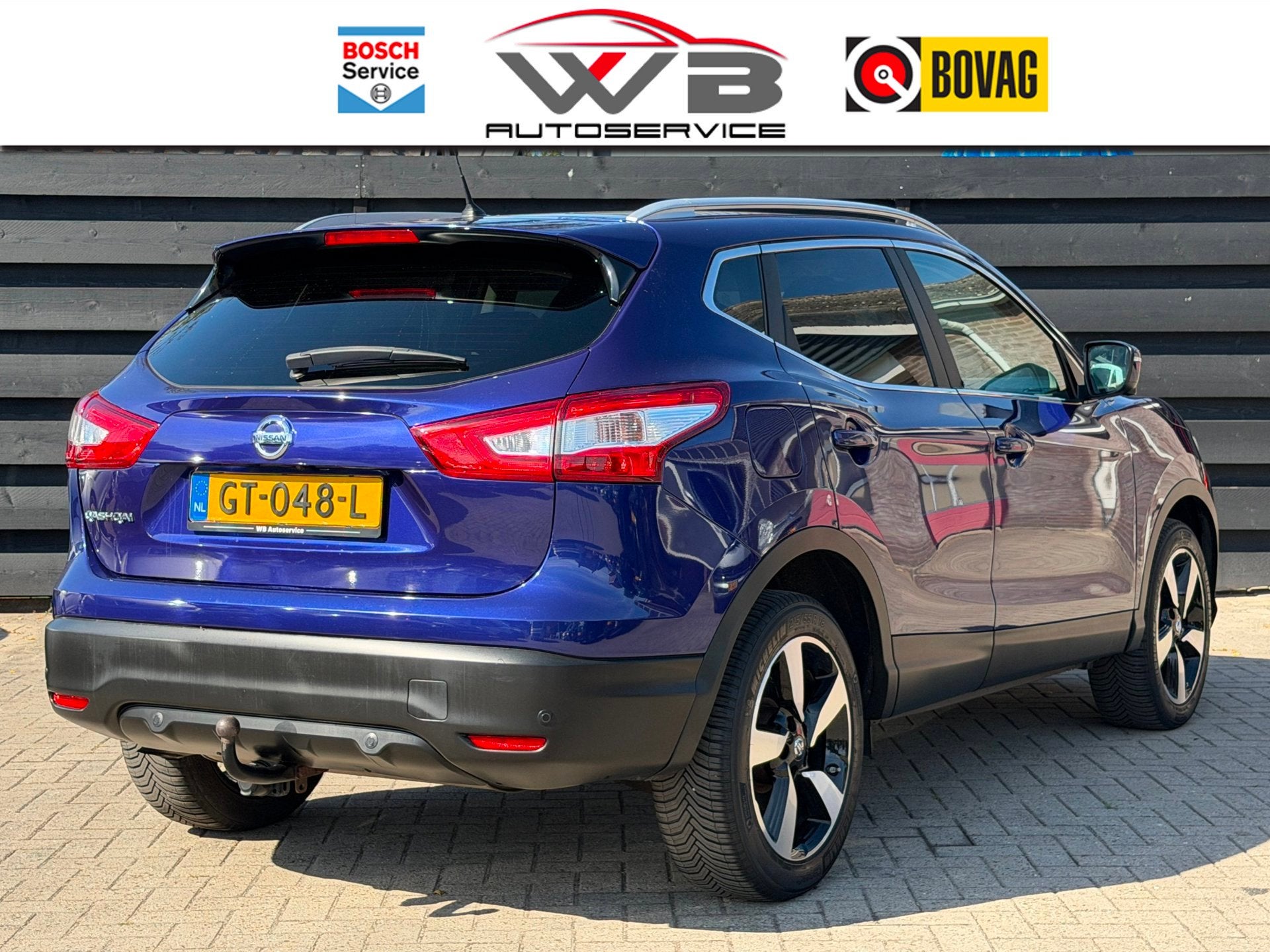 Nissan Qashqai 1.6 Tekna I Trekhaak I Leder I Navi I LaneAss, Auto's, Voorwielaandrijving, 1618 cc, Gebruikt, 4 cilinders