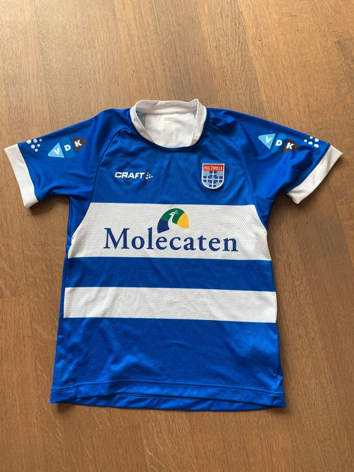 PEC Zwolle sportshirt junior maat 158/64, Ophalen of Verzenden, Zo goed als nieuw, Jongen of Meisje, Sport- of Zwemkleding