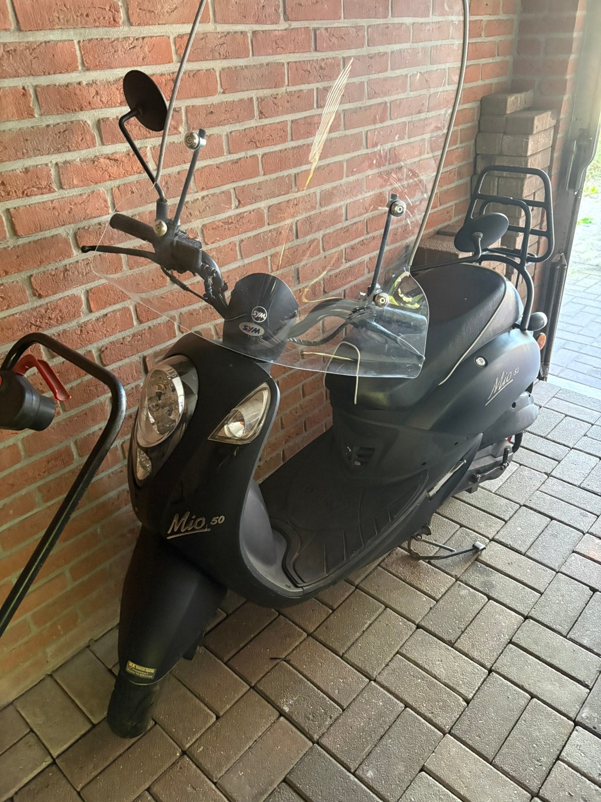 SYM Mio - Zwart, Ophalen, Zo goed als nieuw, Benzine