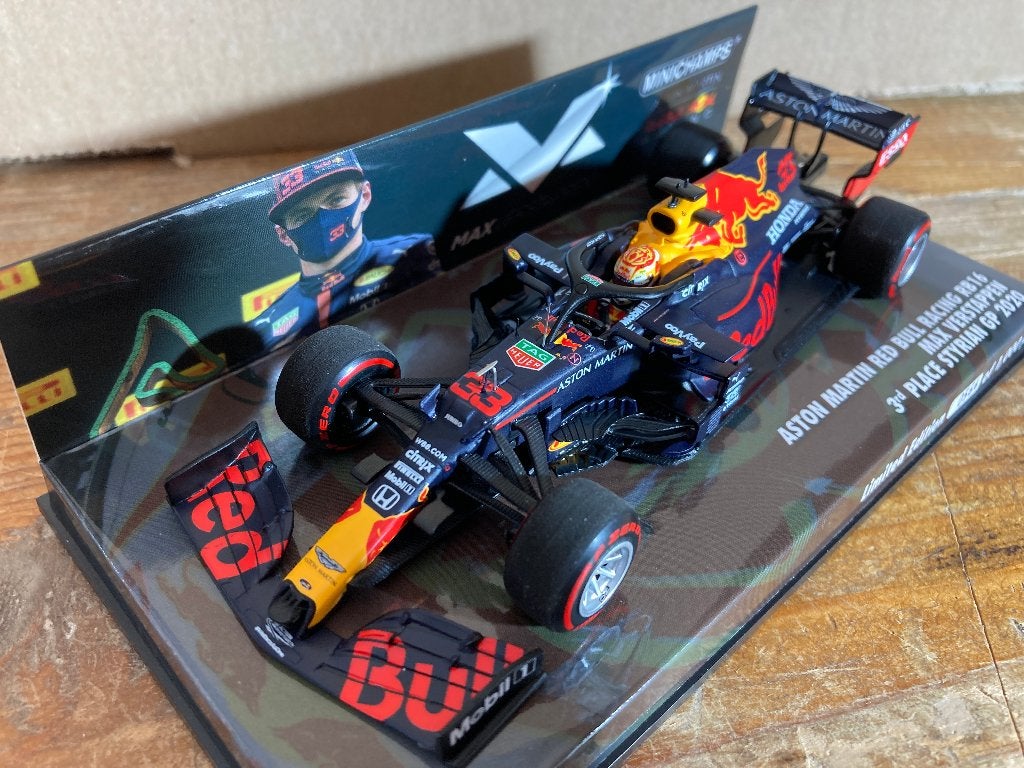 ✅ Max Verstappen 1:43 editie 51 3rd Place Styrian GP 2020, Ophalen of Verzenden, Nieuw, Formule 1