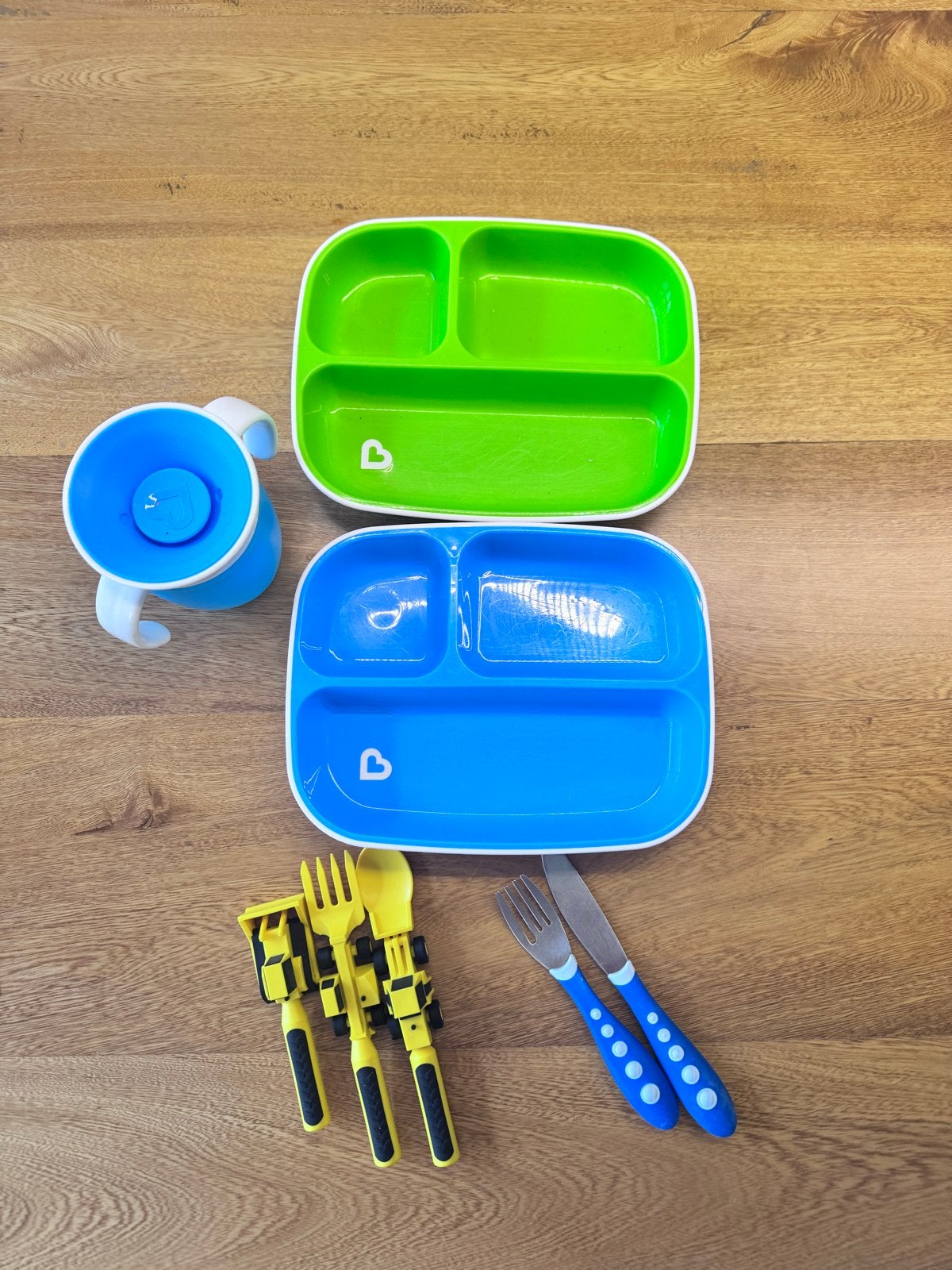 Munchkin Eetset voor Kinderen: Borden, Beker & Bestek, Ophalen, Gebruikt