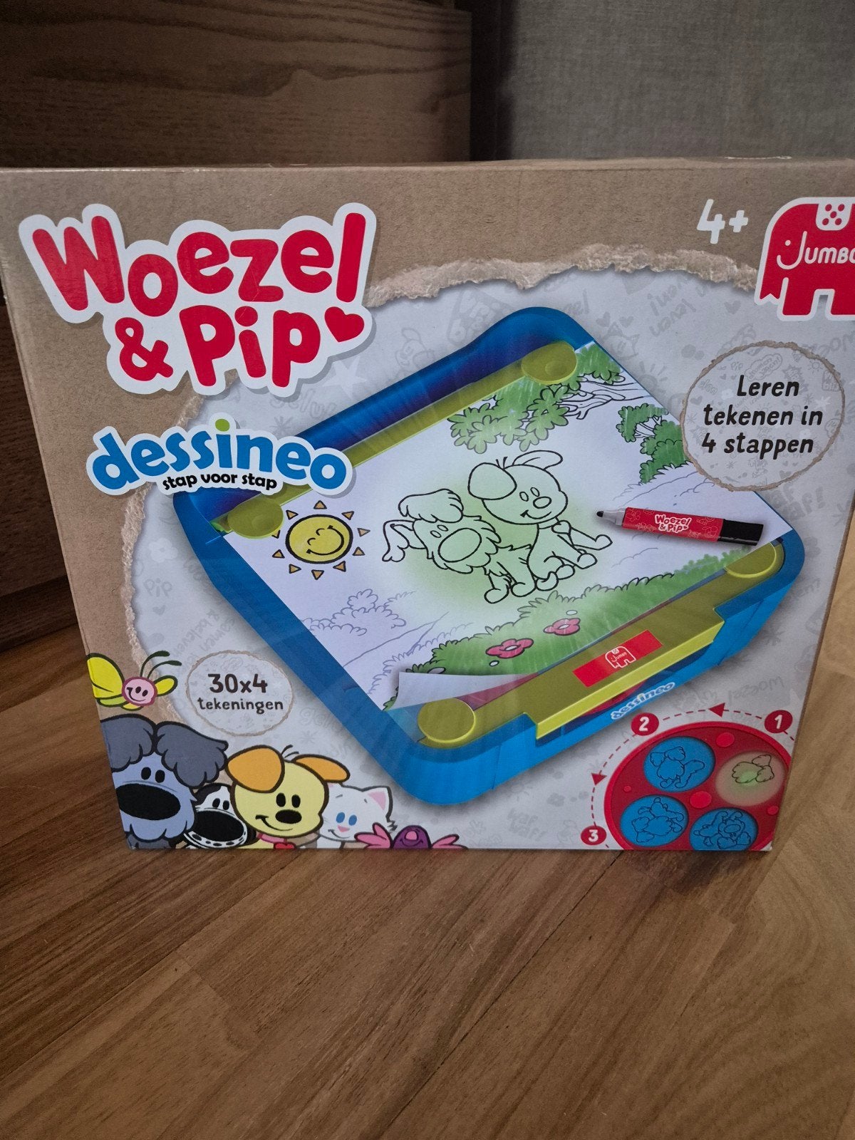 Woezel & Pip Dessineo Tekenprojector Jumbo, Ophalen of Verzenden, Zo goed als nieuw, Knutselen, Met licht