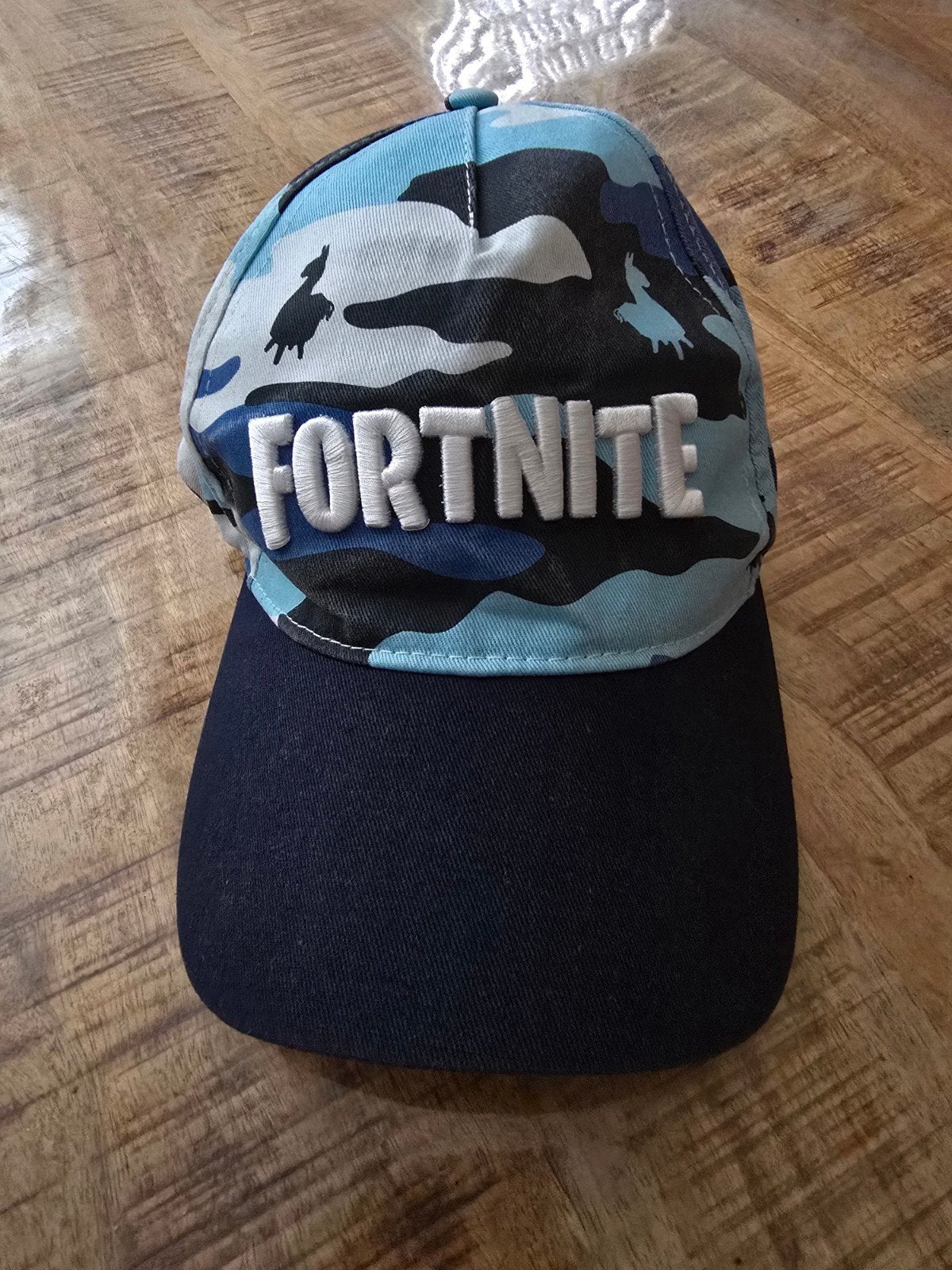 Fortnite pet - Blauw camouflage, Jongen of Meisje, Fortnite, Ophalen of Verzenden, Pet