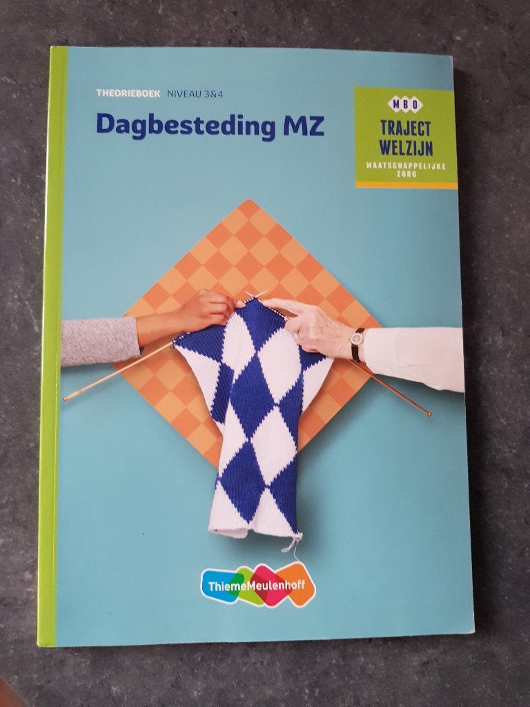 Dagbesteding MZ, Gelezen, ThiemeMeulenhoff, Ophalen of Verzenden, MBO