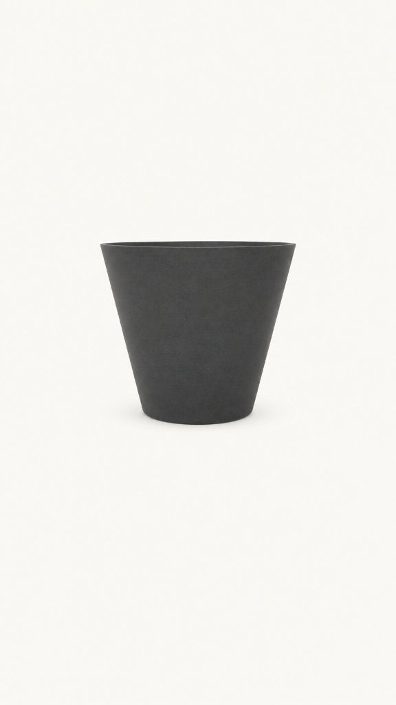 3x Grote Bloempot Ø43 cm Antraciet – Nieuw – €99,95, Ophalen, Kunststof, 40 cm of meer, Rond